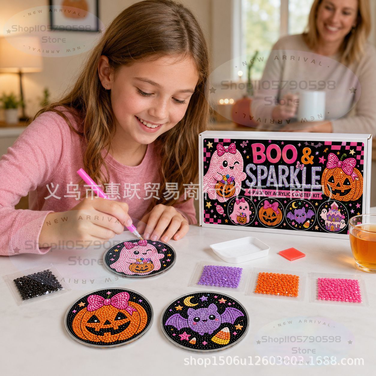 Halloween Craft Night Diamond  - đánh giá và giá Art Craft Kit