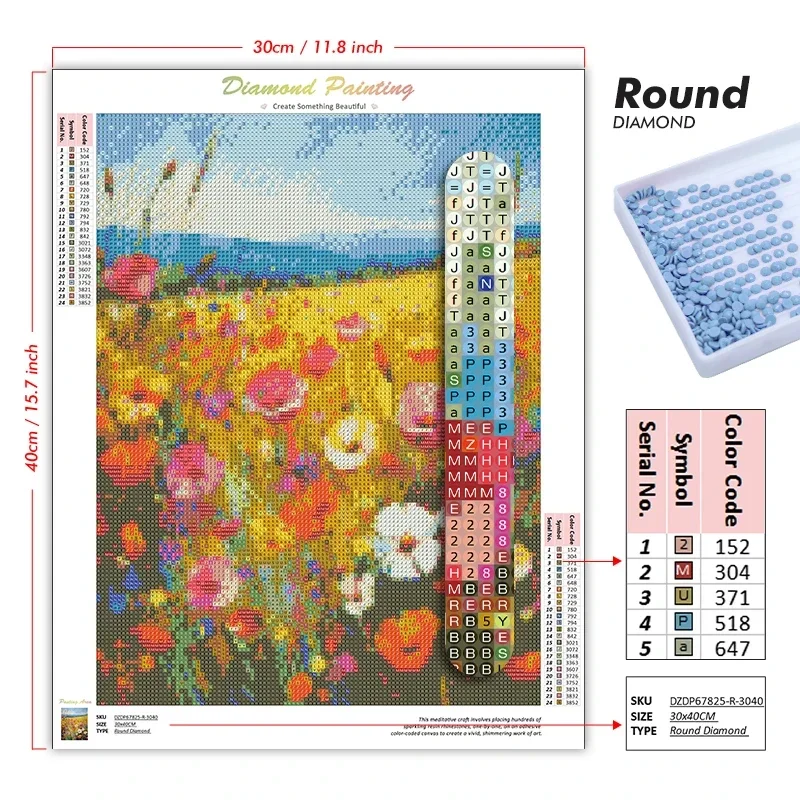 Frameless Diamond Painting Kit - đánh giá và giá Art Craft Bar