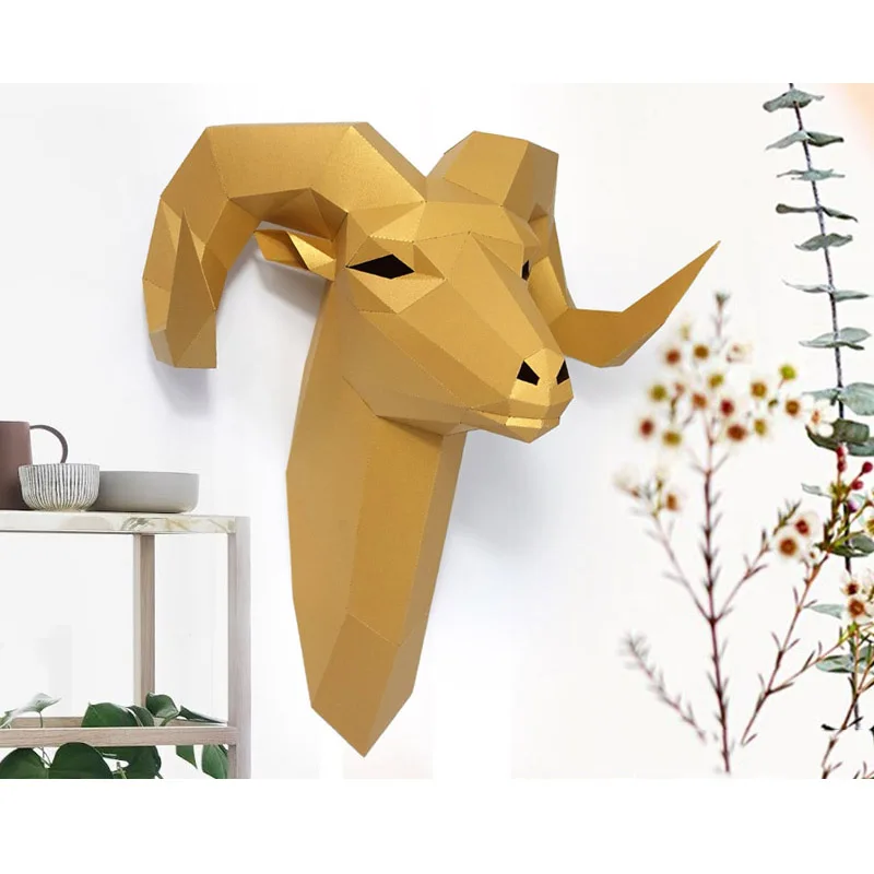 Pre-cut Bighorn Wild Sheep Ani - đánh giá và giá Art Craft Cardboard