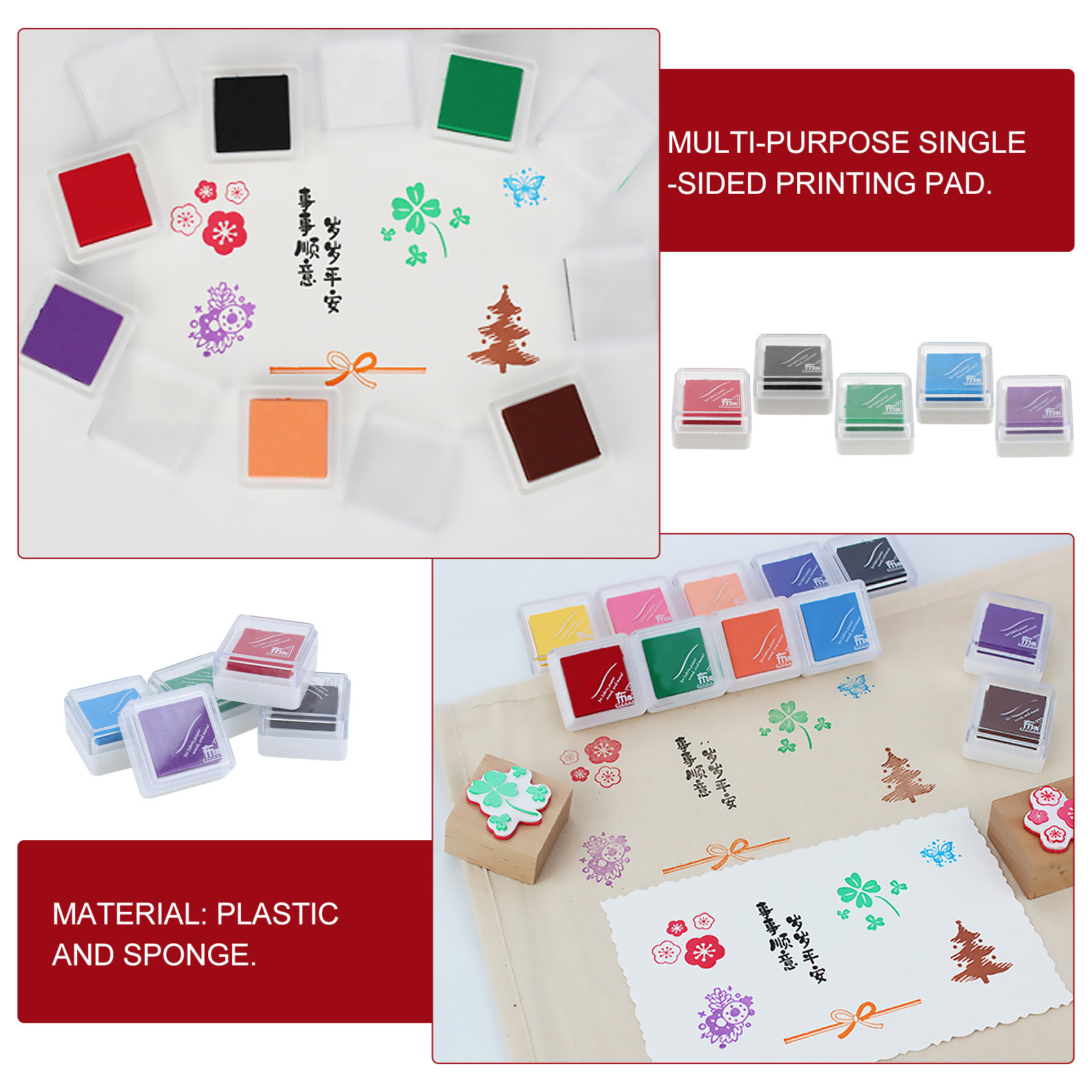Quick Dry Ink Stamp Pads 5 Pac - đánh giá và giá Art And Craft For Nursery