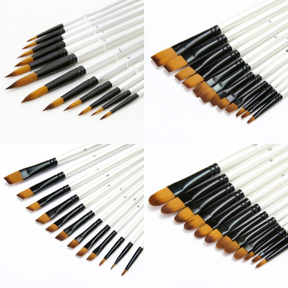Durable Nylon Hair Artist Brus - đánh giá và giá Gouache Paint Set