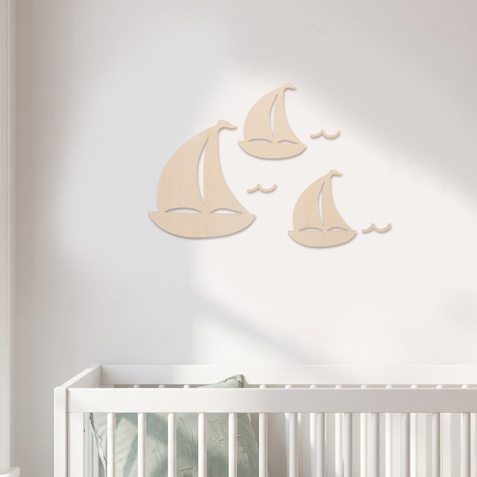 6Pcs Wood Sailboat Cutouts Unf - đánh giá và giá Art And Craft For Nursery