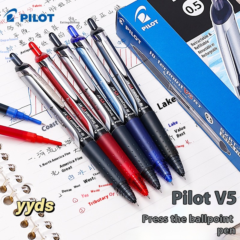 Pilot Precise V5 RT Gel Pens T - đánh giá và giá Pilot Pen V5