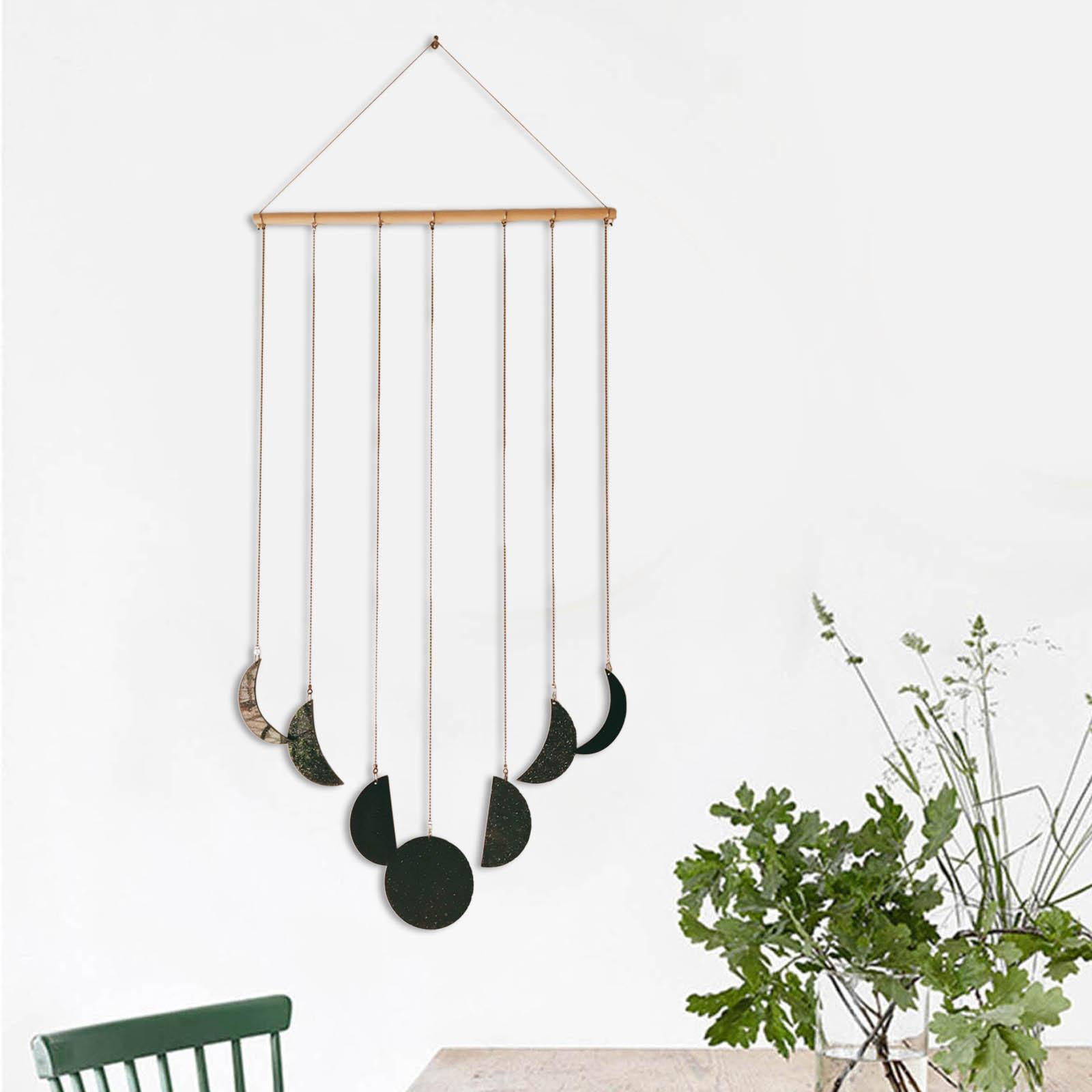 Moon Phase Wall Hanging Decor  - đánh giá và giá Art And Craft For Nursery
